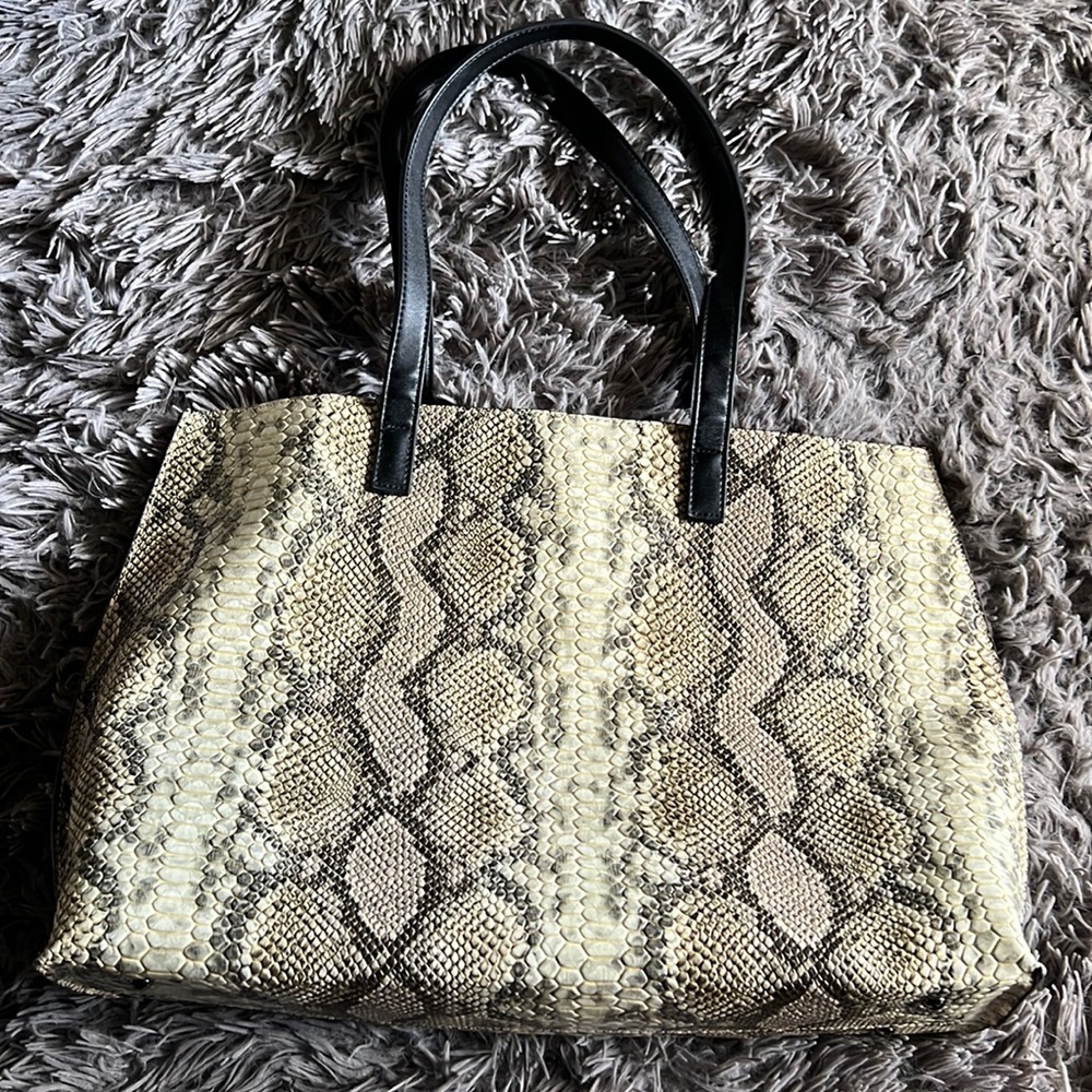 Vintage faux-snake skin Bag